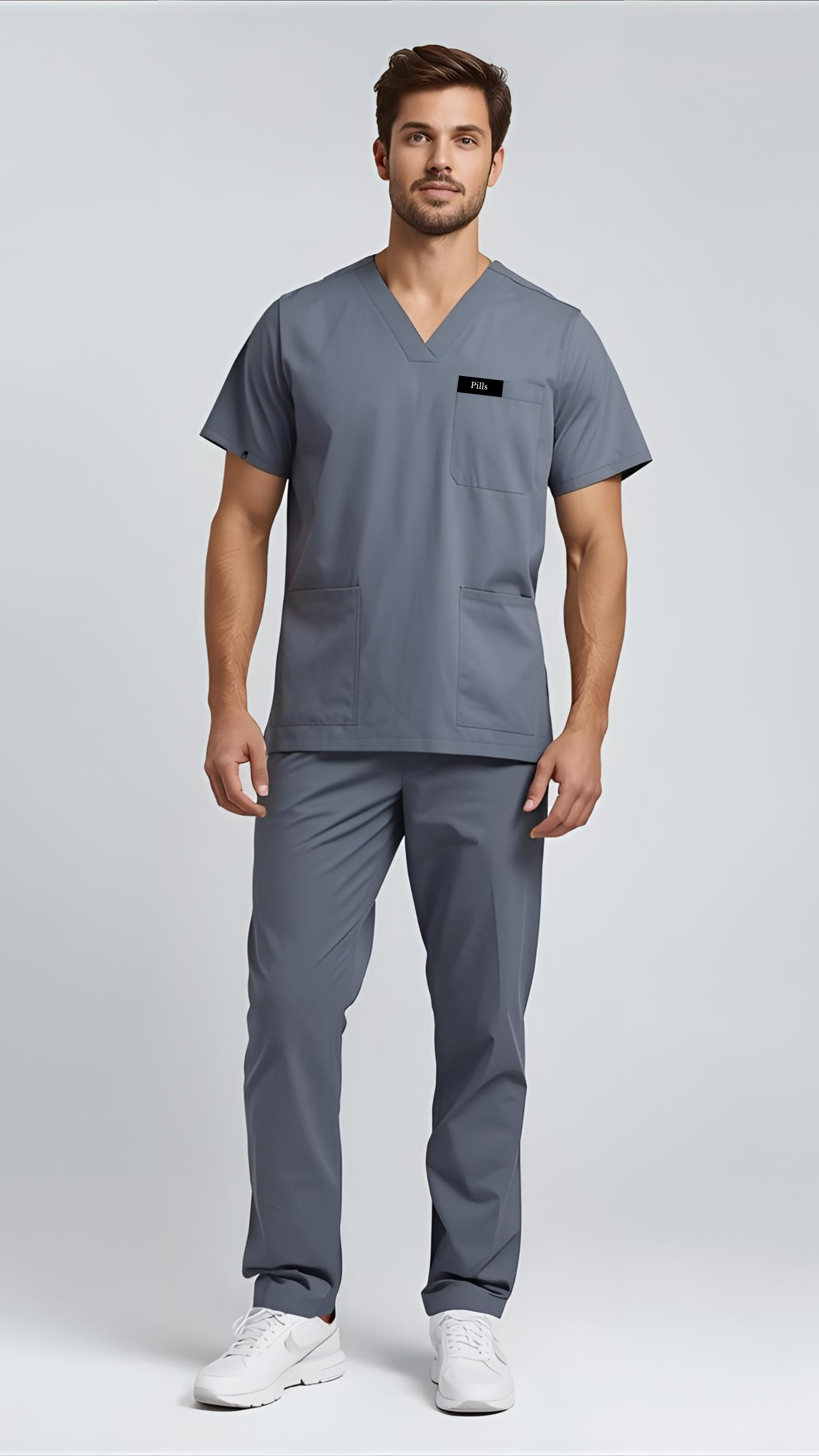 Pills Pyjama de bloc médical Homme - Col V