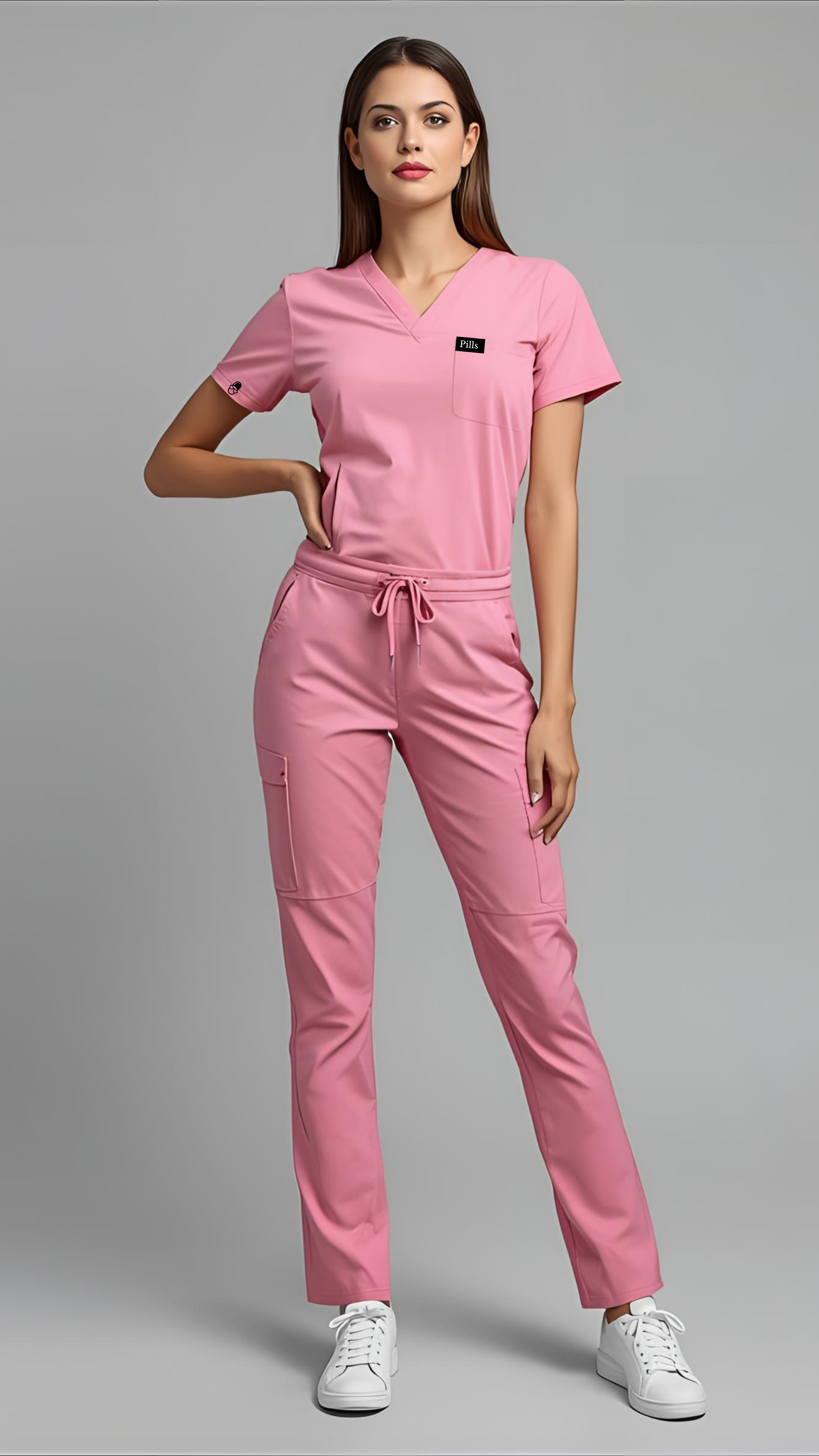 Pills Pyjama de bloc médical femme - Col V