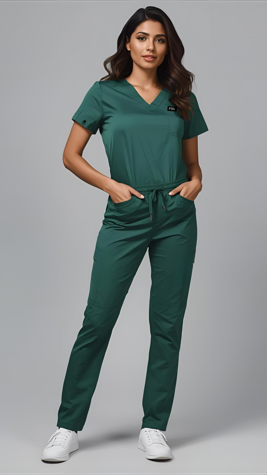 Pills Pyjama de bloc médical femme - Col V